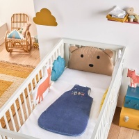 Бортик Модулируемый для детской кроватки из биоперкали 180 x 40 см другие LA REDOUTE INTERIEURS  фото, kupilegko.ru